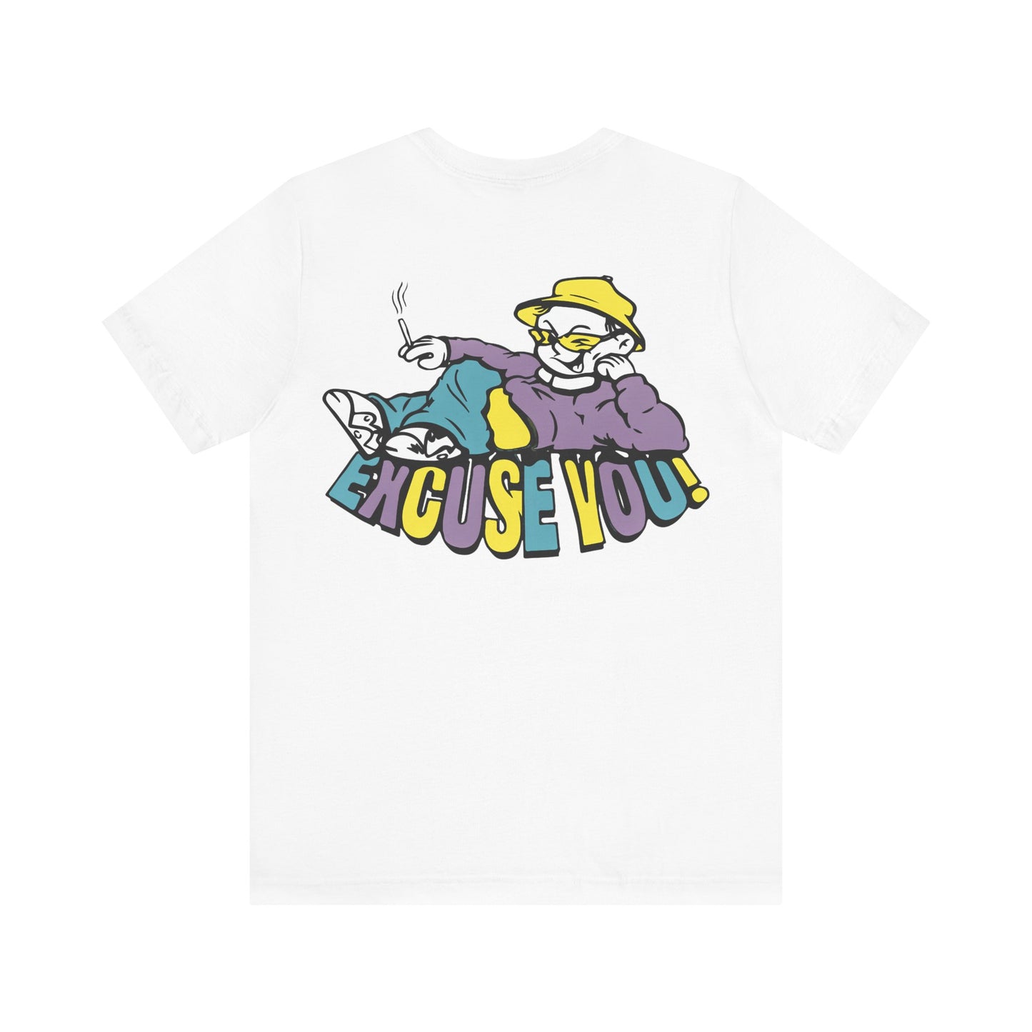 Loud & Laid Back (white) Unisex Tee