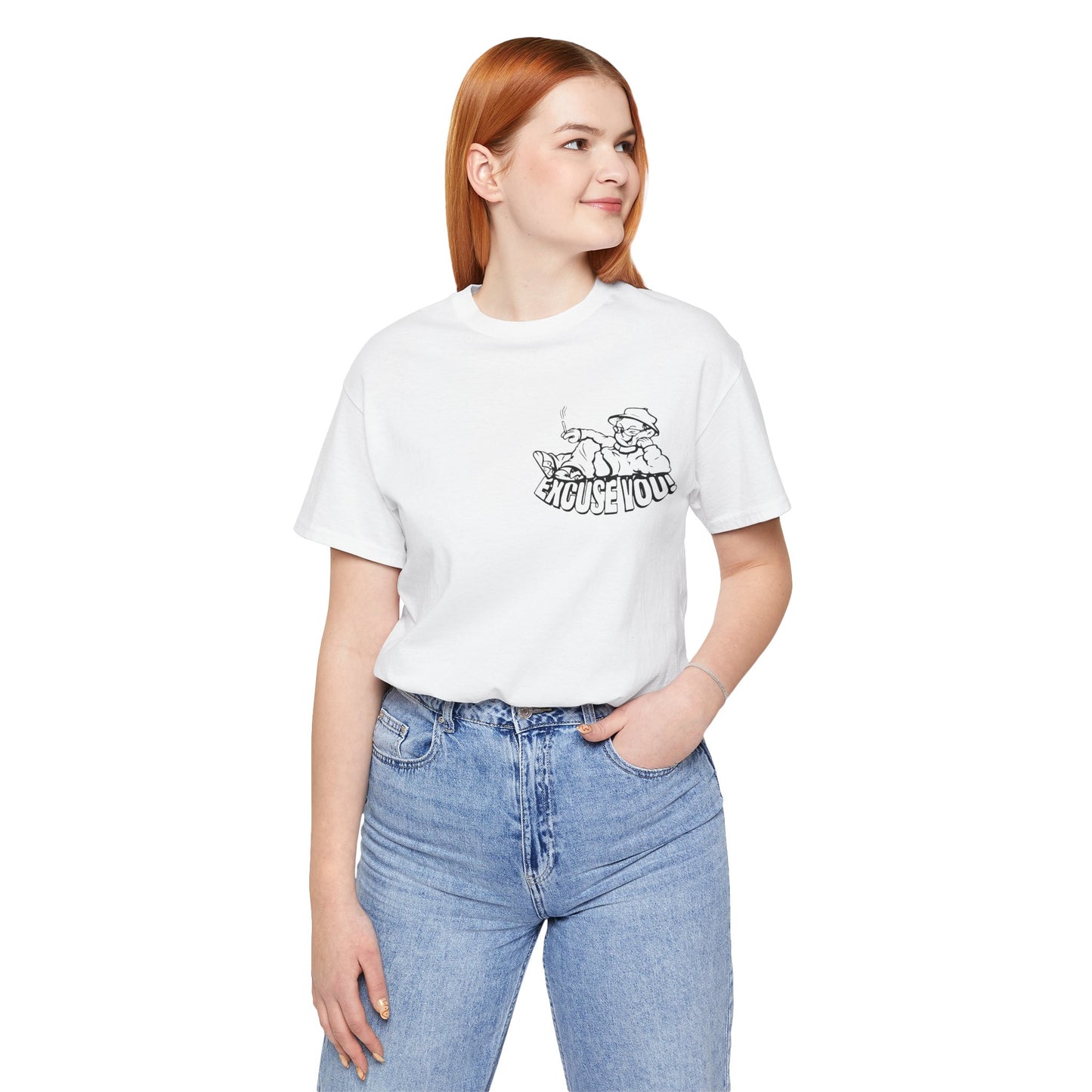 Loud & Laid Back (white) Unisex Tee