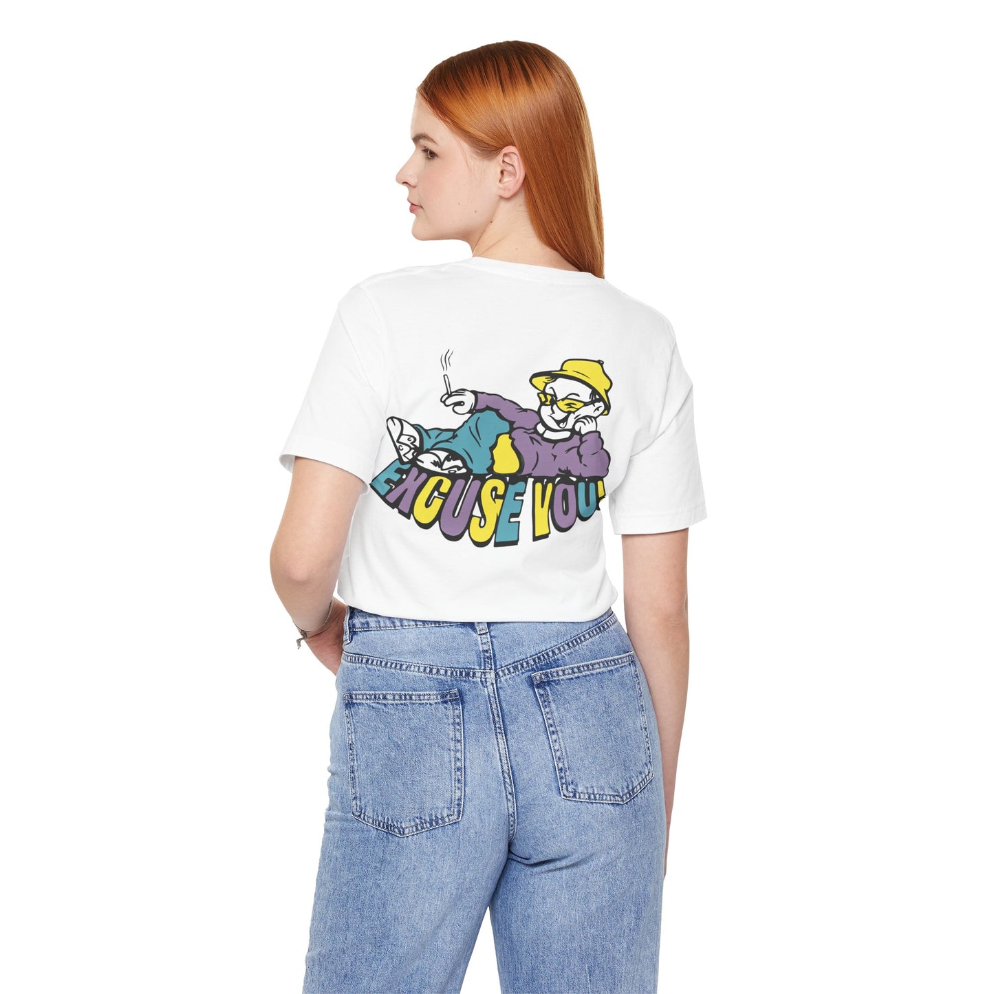 Loud & Laid Back (white) Unisex Tee