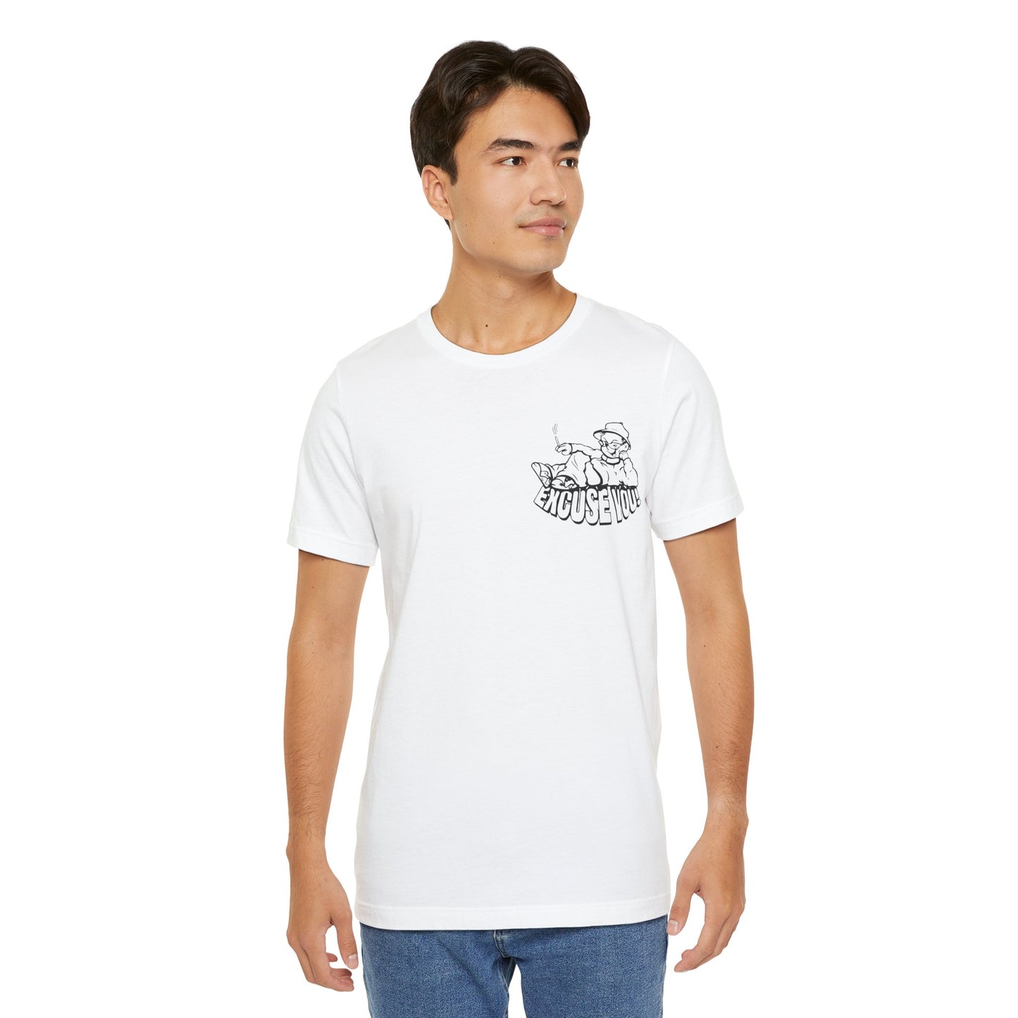 Loud & Laid Back (white) Unisex Tee