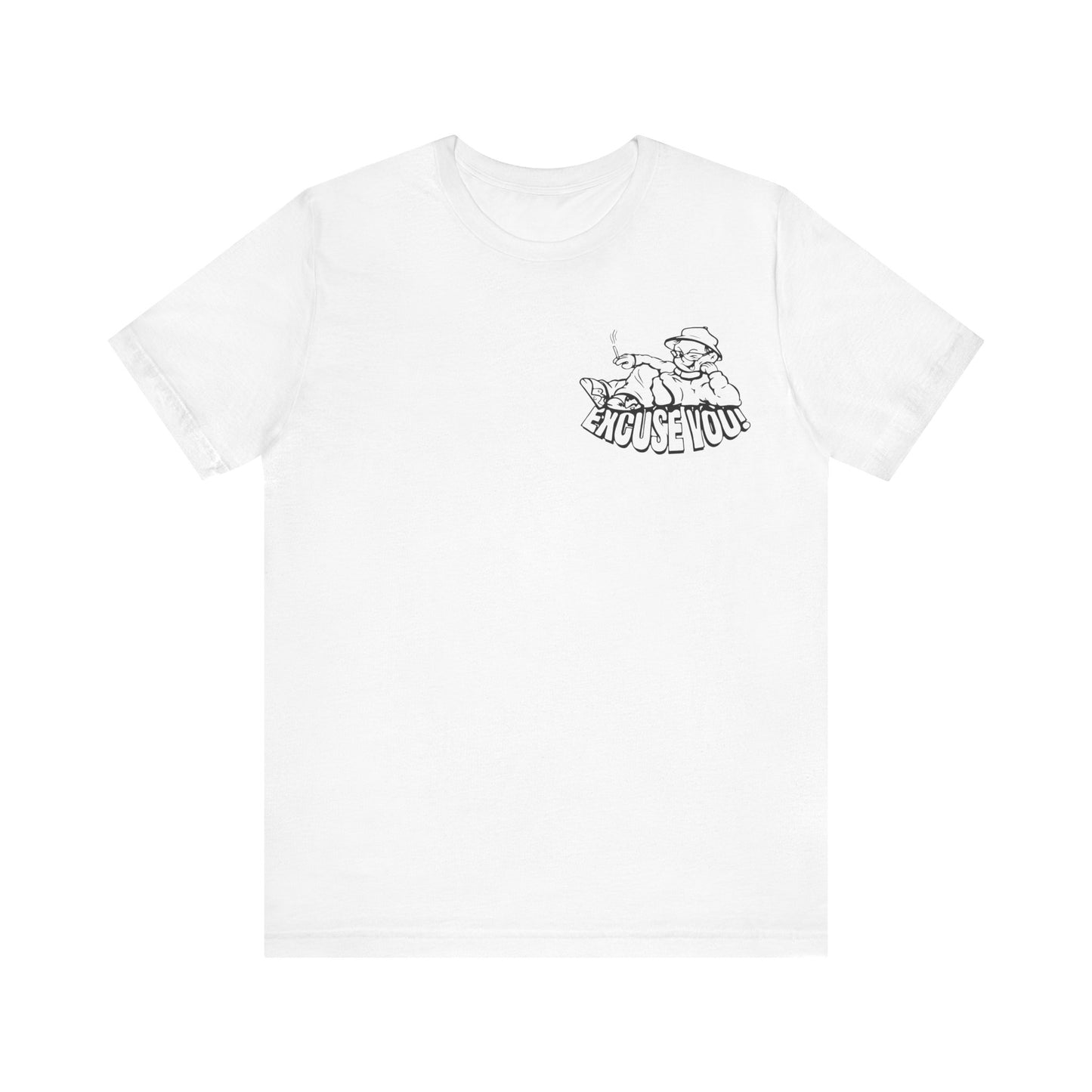 Loud & Laid Back (white) Unisex Tee