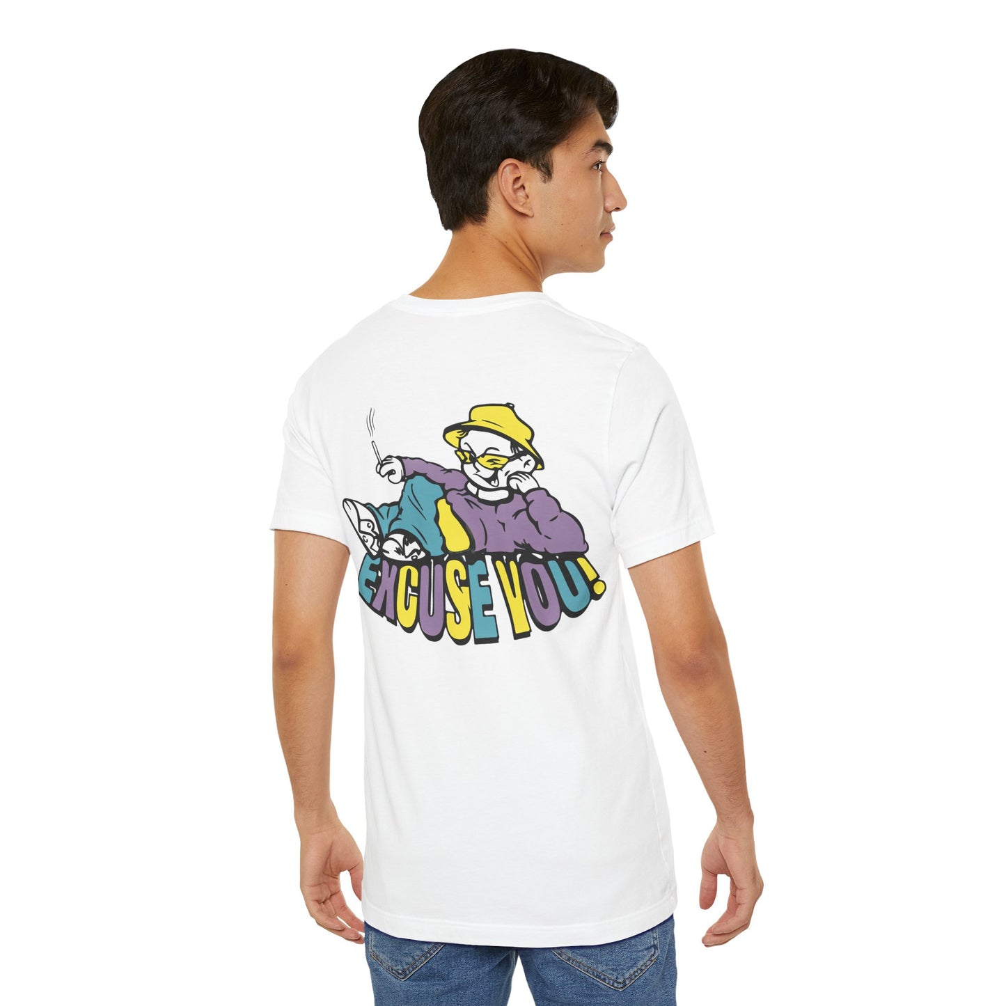 Loud & Laid Back (white) Unisex Tee